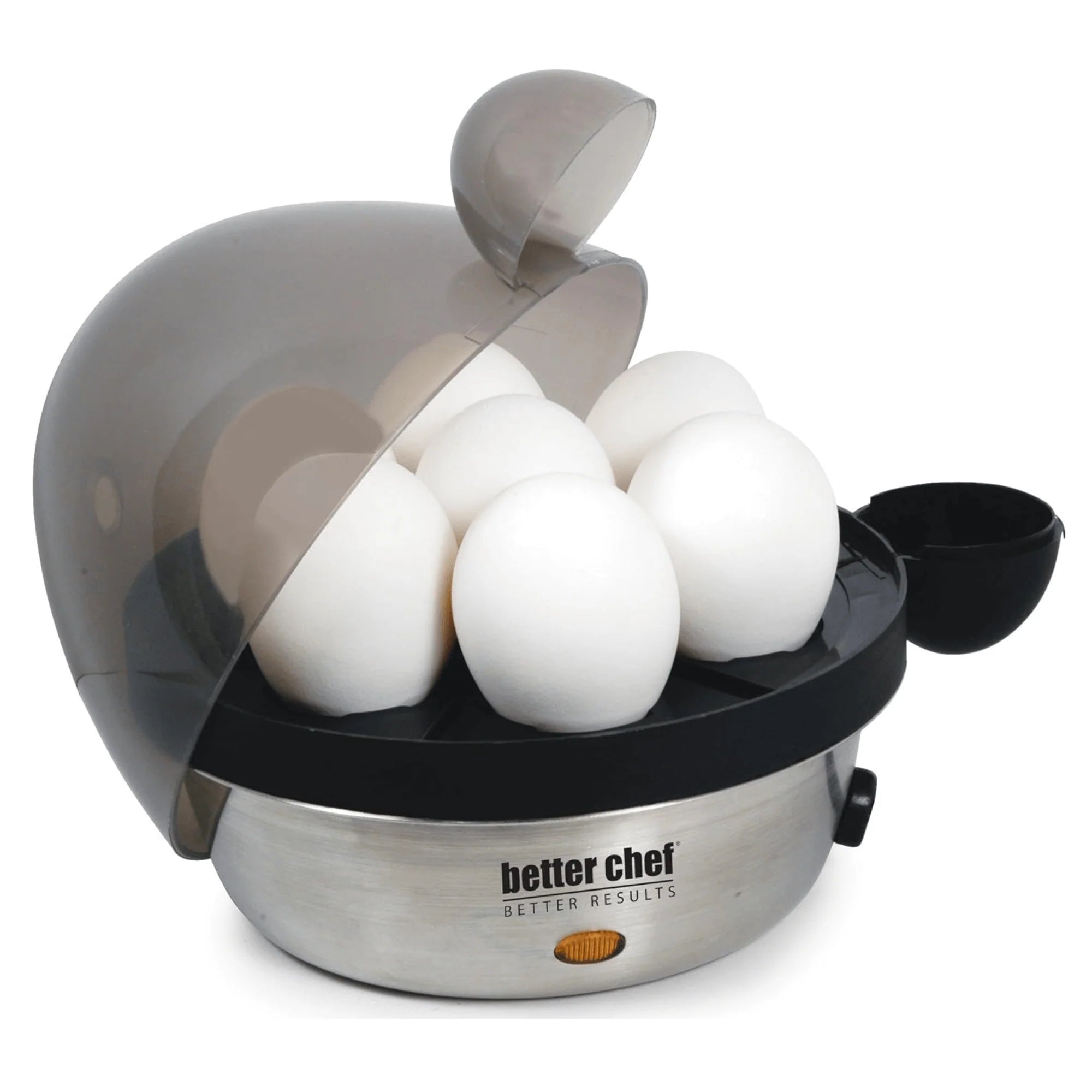 Better Chef 7-Egg Stainless Steel Electric Egg Cooker - REFURBISHED