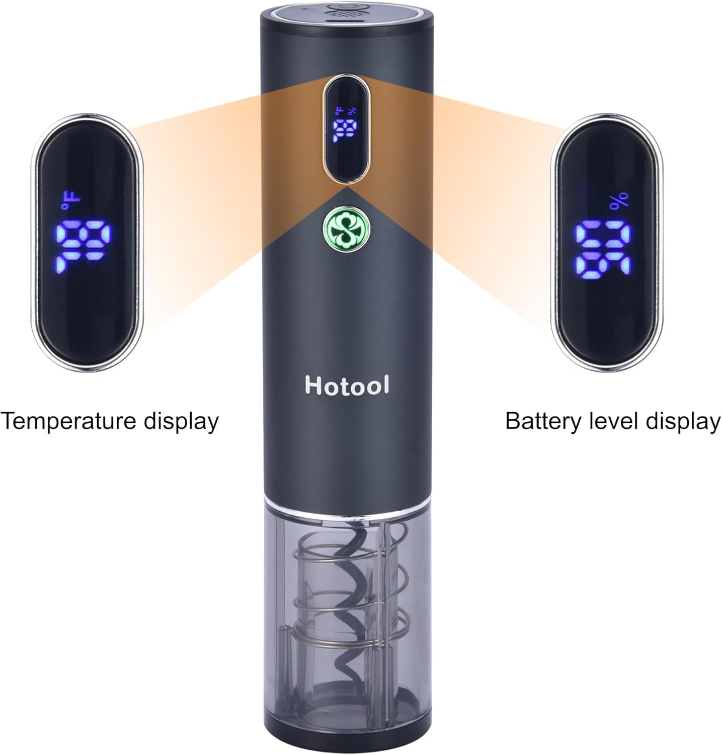 Electric Wine Opener Gift Set -USB Rechargeable Wine Bottle Opener with Foil Cutter, Wine Aerator, Wine Stoppers -Automatic Corkscrew Wine Opener for Easy Cork Removal