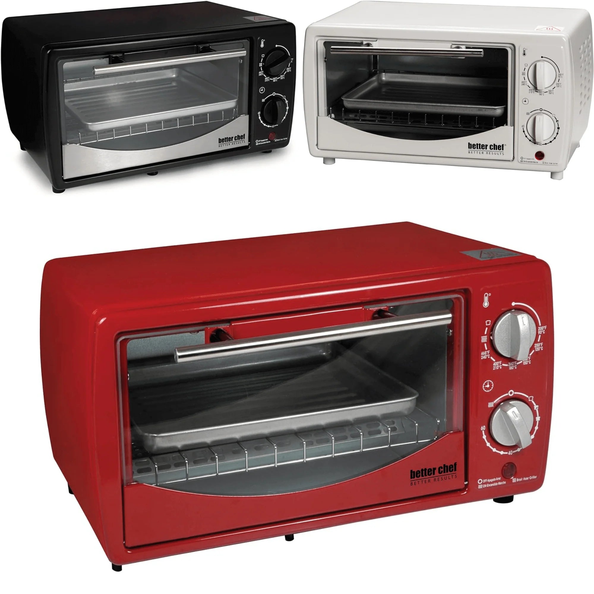 Better Chef 9L Toaster Oven Broiler - REFURBISHED