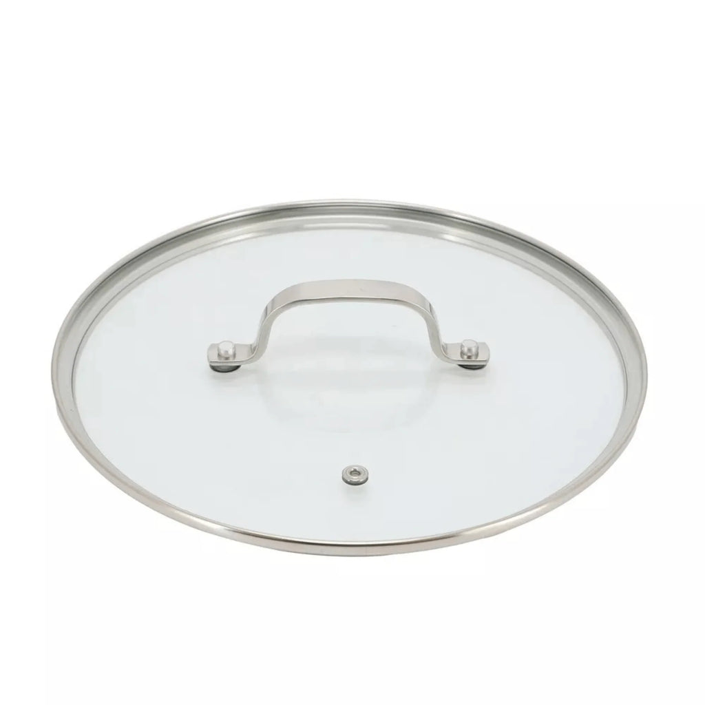 Better Chef 10-Inch 3-Ply Stainless Steel Nonstick Deep Fry Pan with Lid